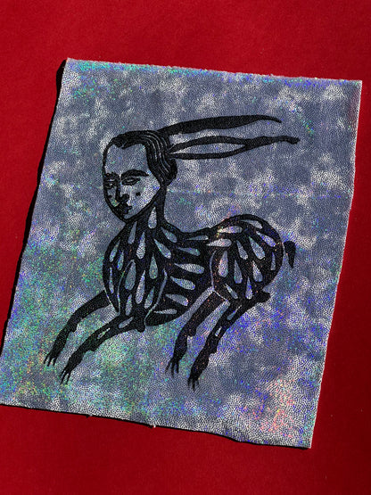 The Familiar Hare - Iridescent Patch