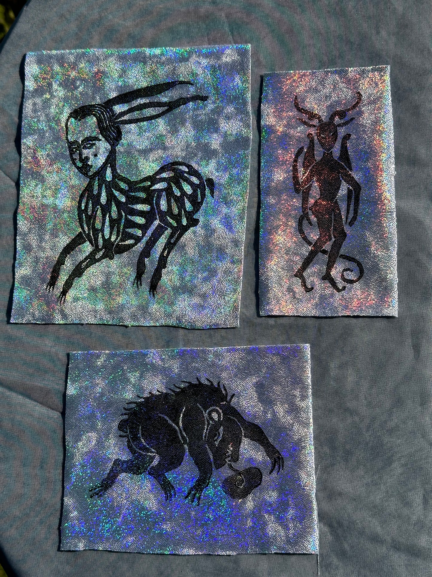 The Familiar Hare - Iridescent Patch