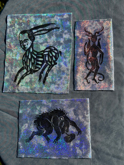 The Familiar Hare - Iridescent Patch