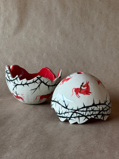 The Egg - Incense Burner / Vase