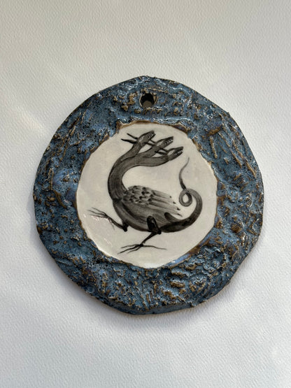 Scale and Bark - Ceramic Painting