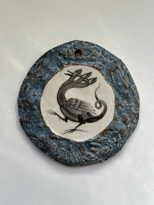 Scale and Bark - Ceramic Painting
