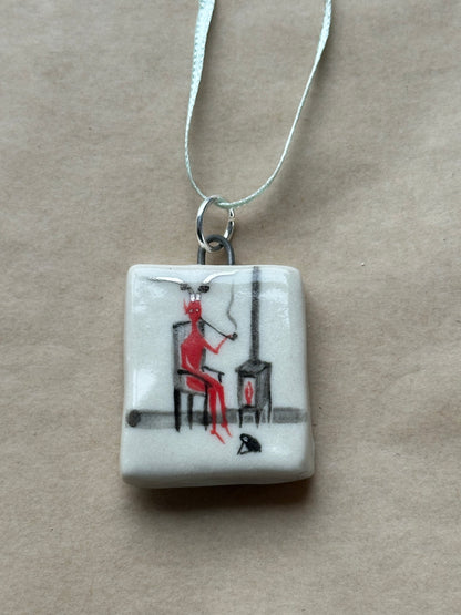 Devils Day Off - Pendant