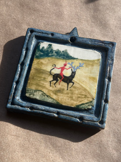 Guide of the Realm - Porcelain Painting