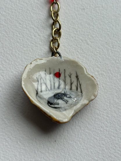 Found in the Woods - Shell Charm