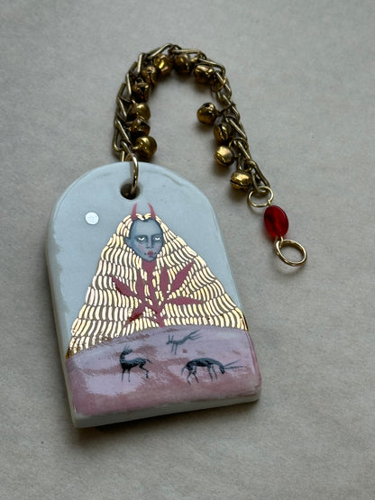 Mother - Ceramic Wall Charm