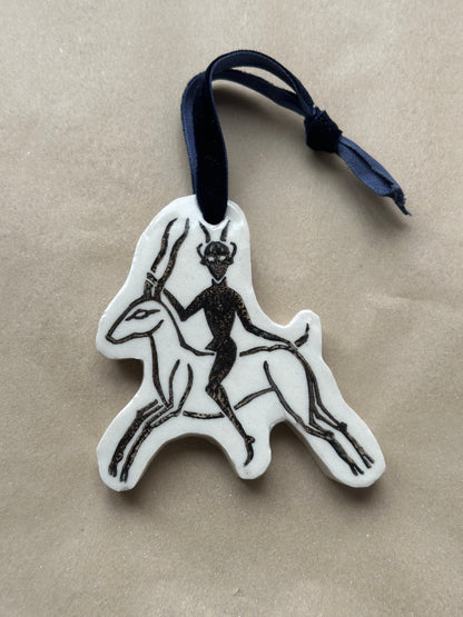 Full Set of 7 - Ceramic Ornaments
