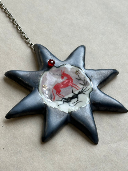 The Defeat - Ceramic Wall Charm