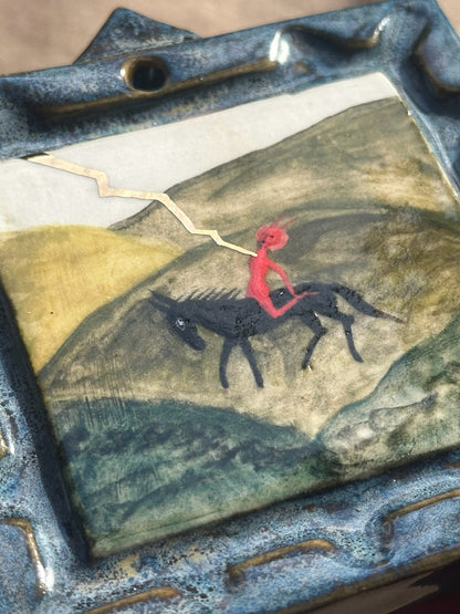 The Unforgiving Realm - Ceramic Painting