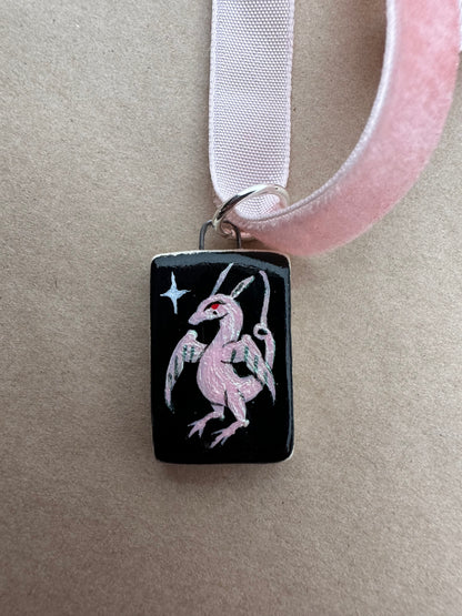 Iridescent Dragon - Pendant