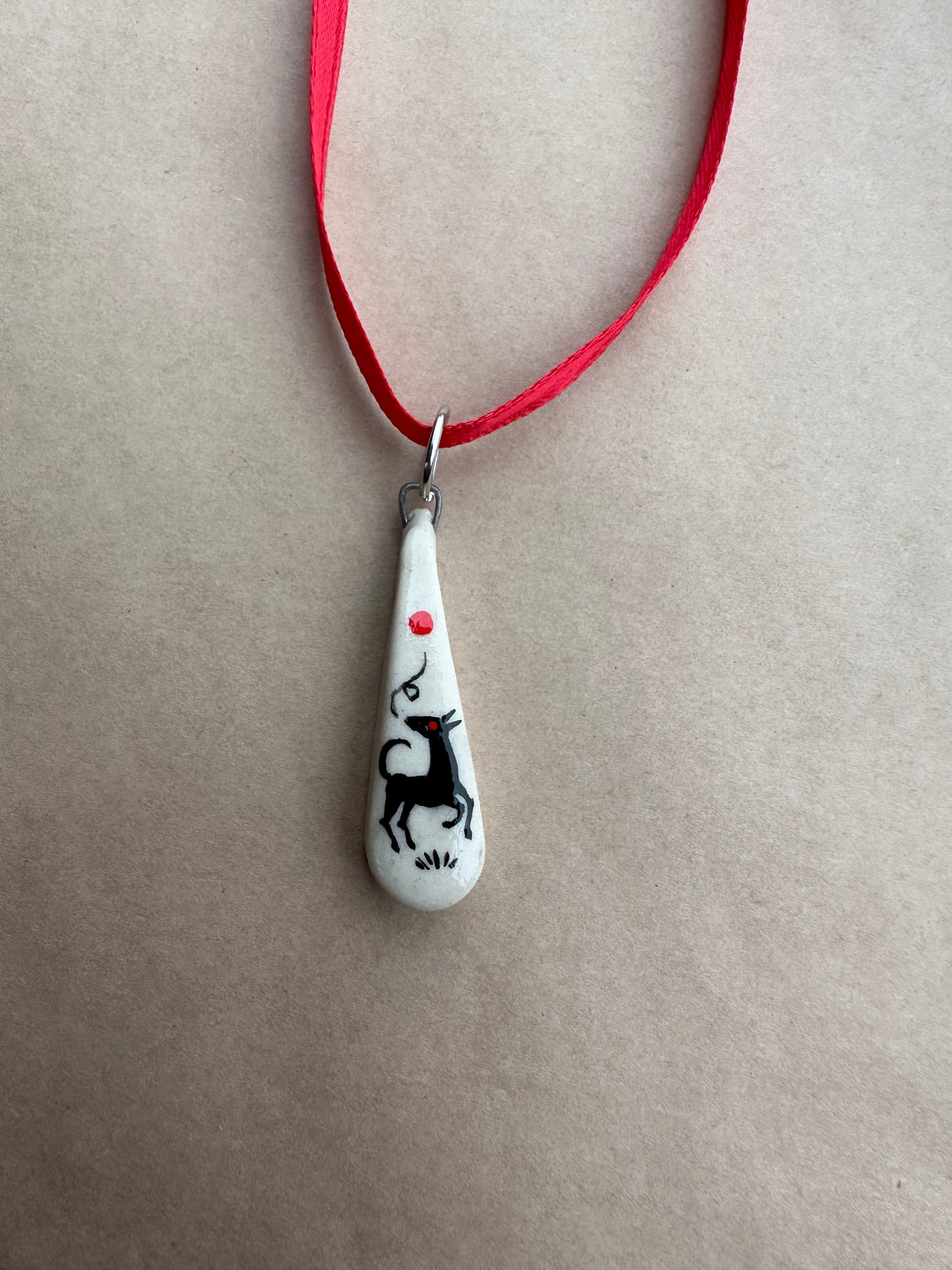 Whistling Wolf - Pendant