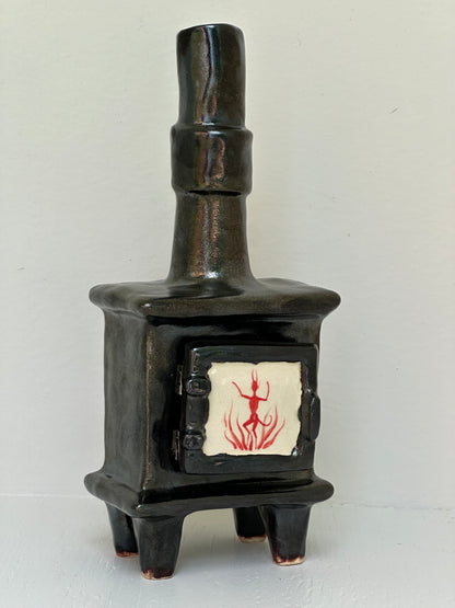 Wood Stove - Incense Burner