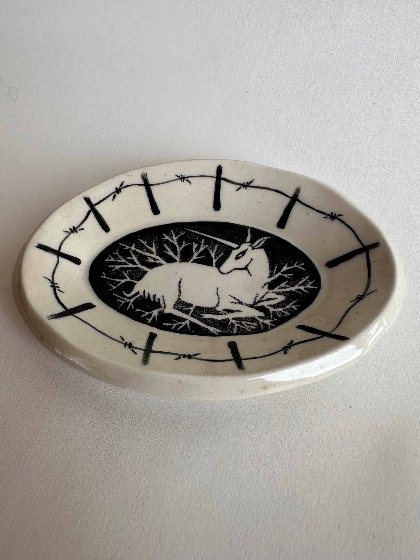 Captured Unicorn - Dish (c)