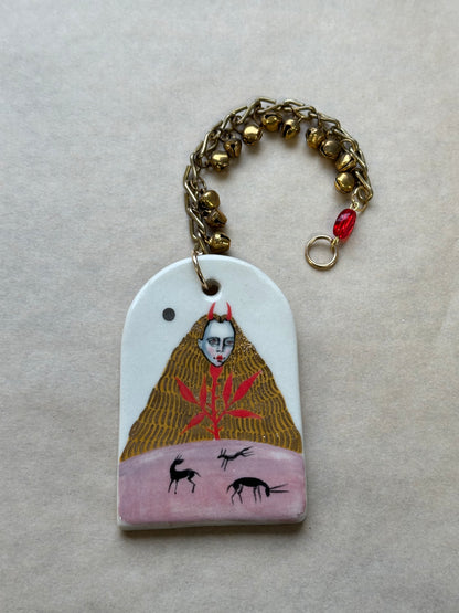 Mother - Ceramic Wall Charm