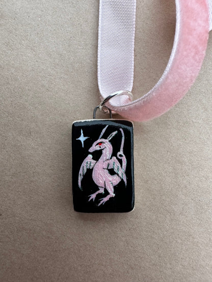Iridescent Dragon - Pendant