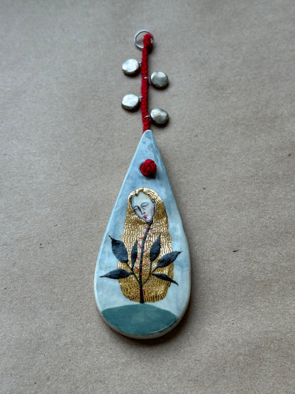Mother - Ceramic Wall Charm