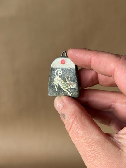Silver Wolf - Pendant