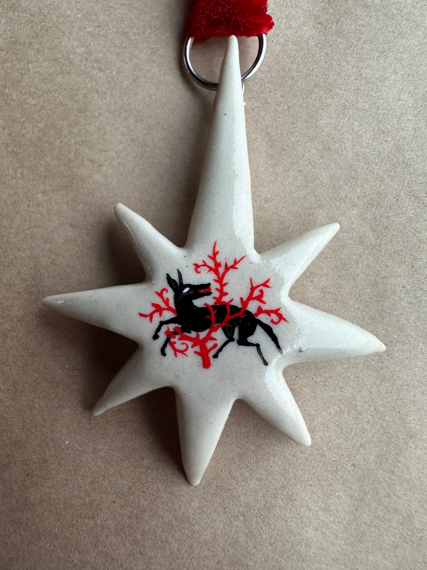 Tangled Wolf - Pendant