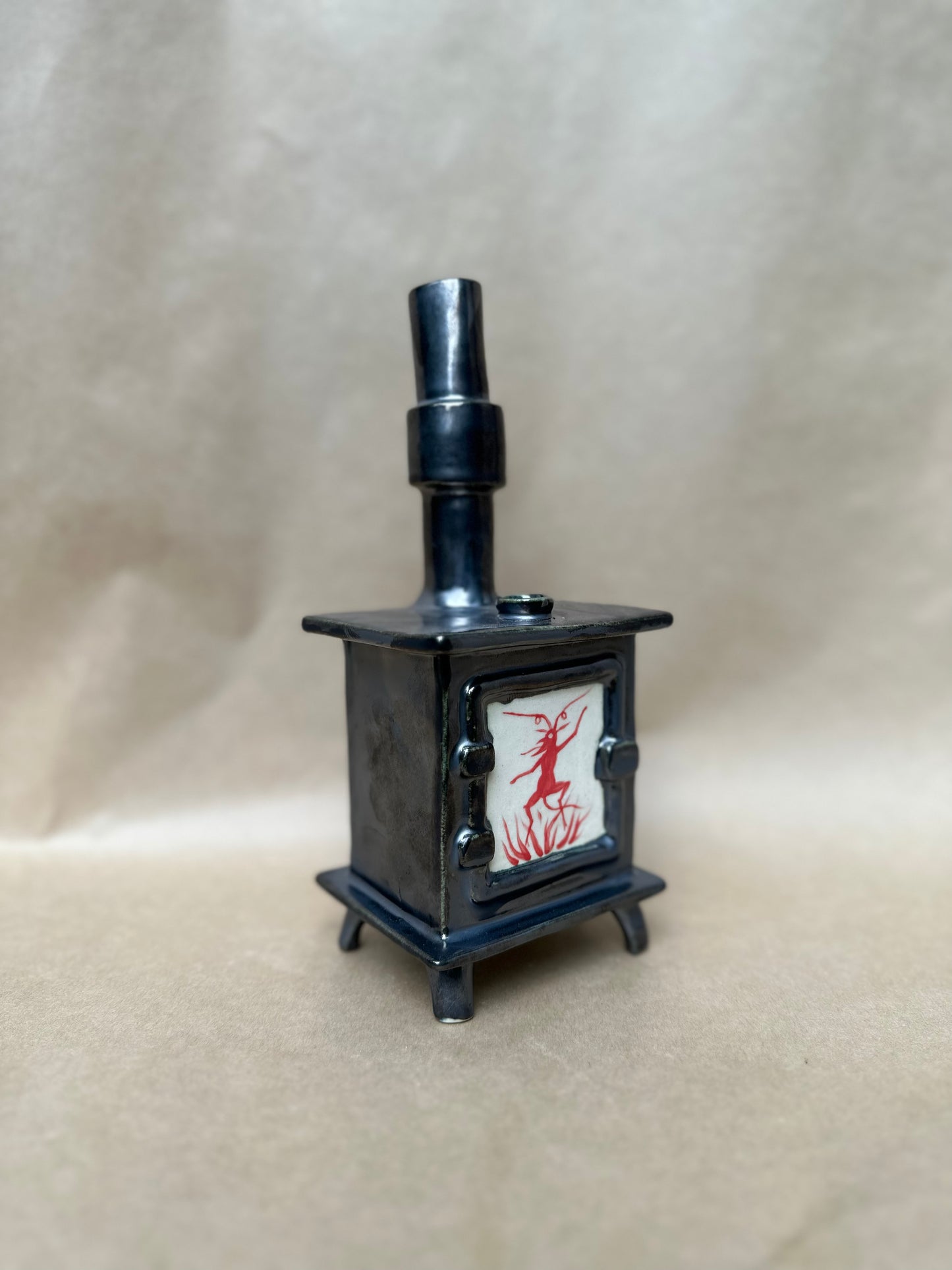 Woodstove Bong - Full Size