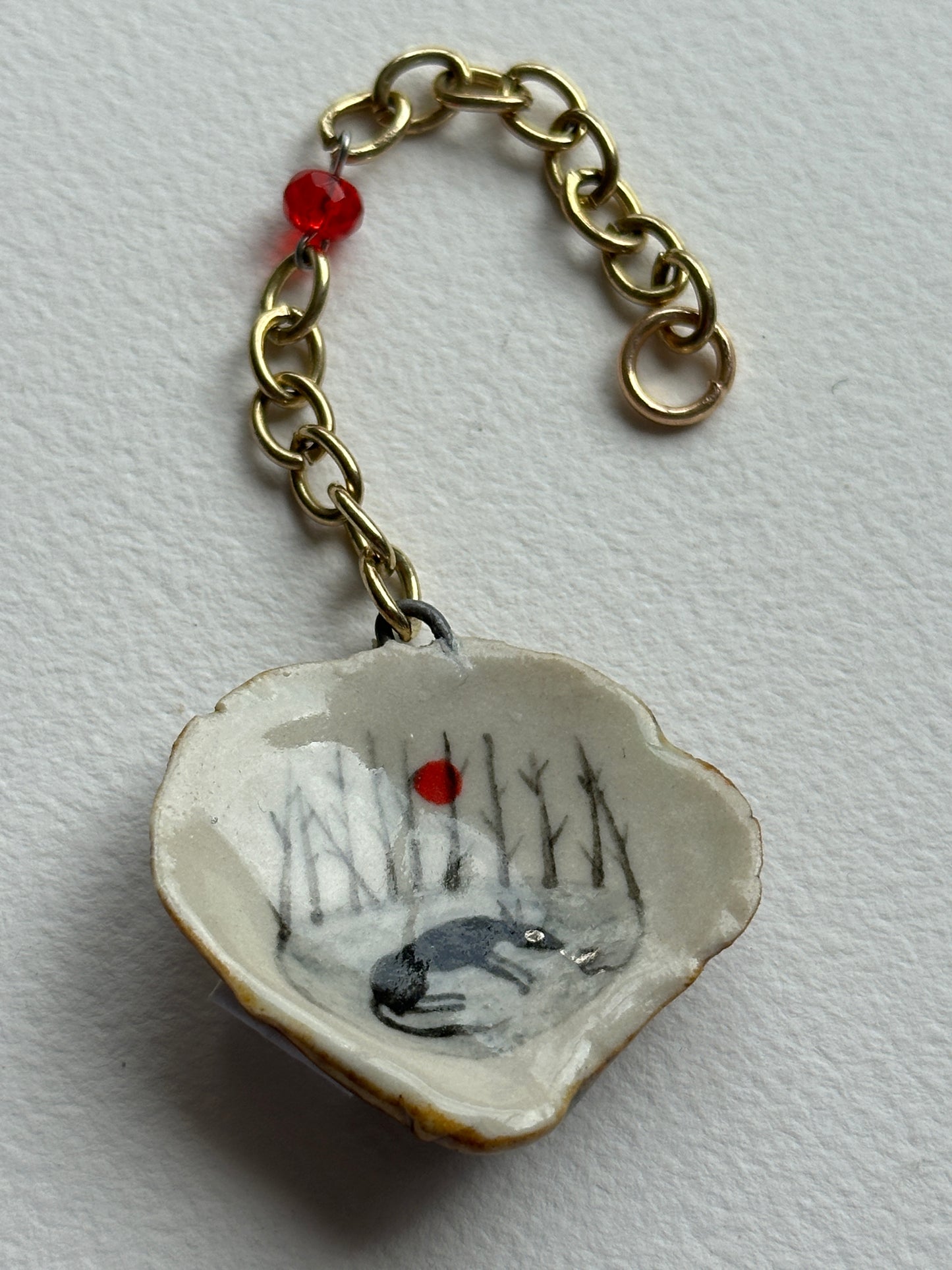 Found in the Woods - Shell Charm