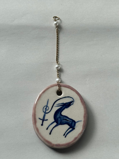 Coiled Around The Tongue - Wall Charm