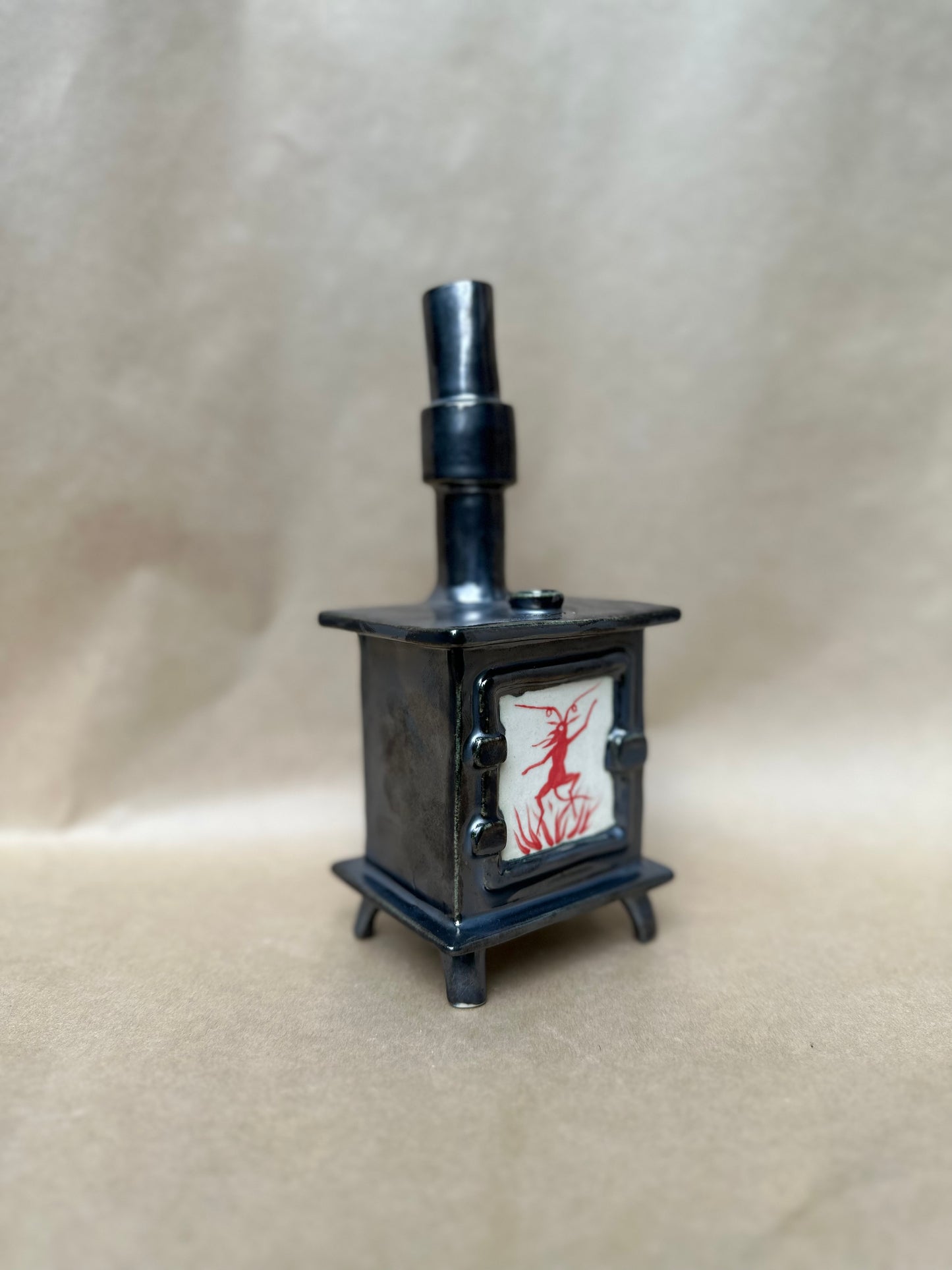 Woodstove Bong - Full Size