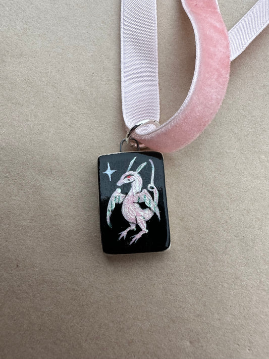 Iridescent Dragon - Pendant