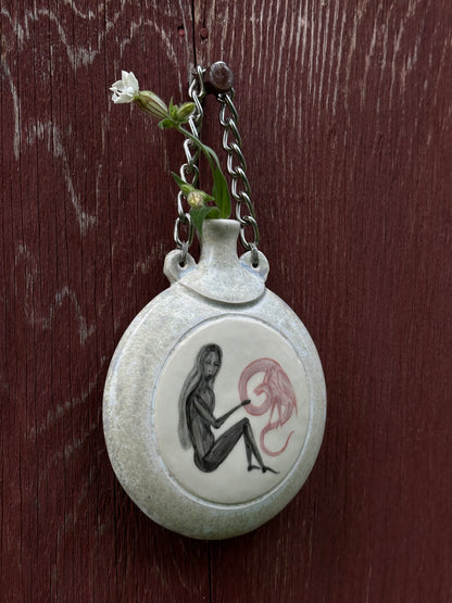 The Thought and The Listener - Wall Vase