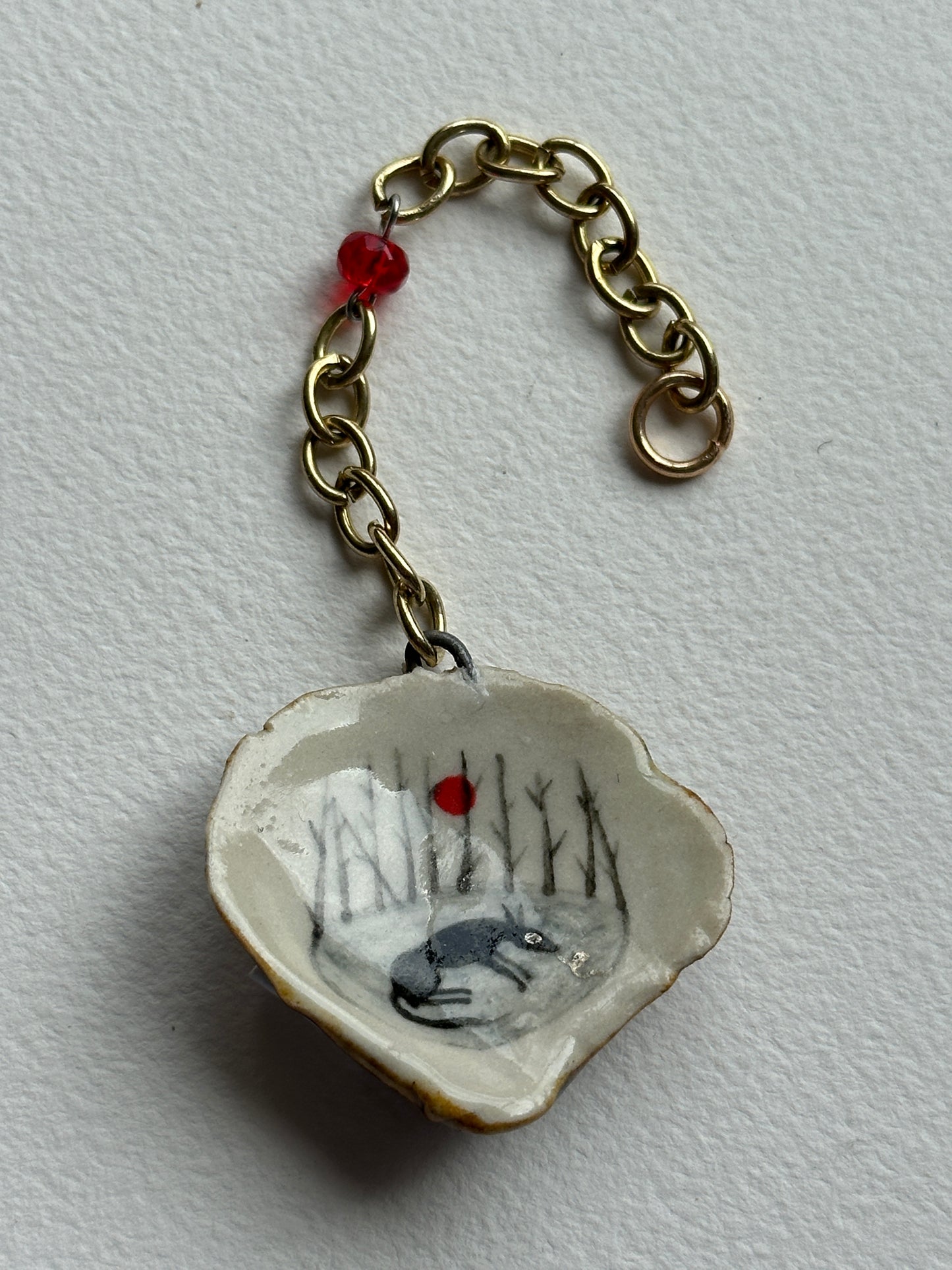Found in the Woods - Shell Charm