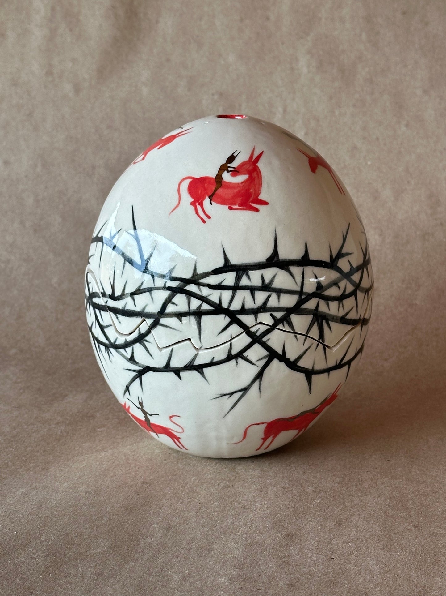 The Egg - Incense Burner / Vase
