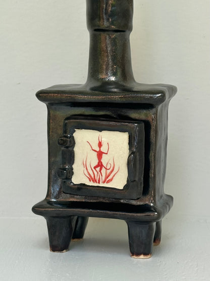Wood Stove - Incense Burner