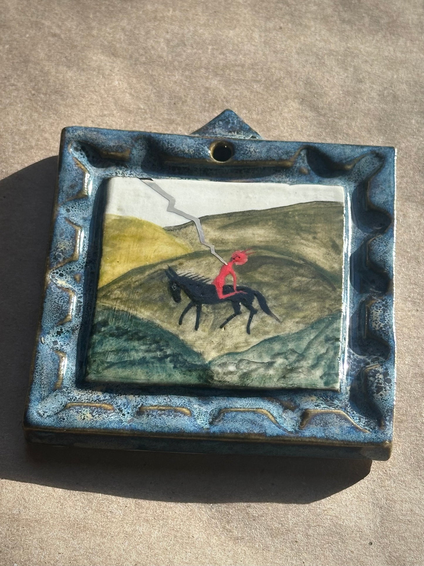 The Unforgiving Realm - Ceramic Painting