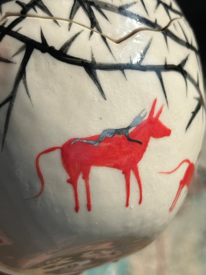 The Egg - Incense Burner / Vase