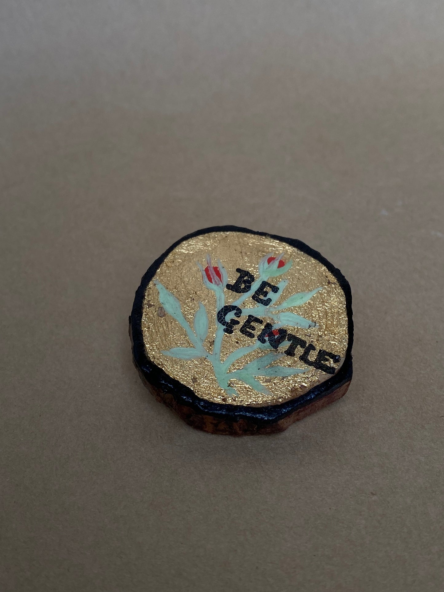 Be Gentle - Pin