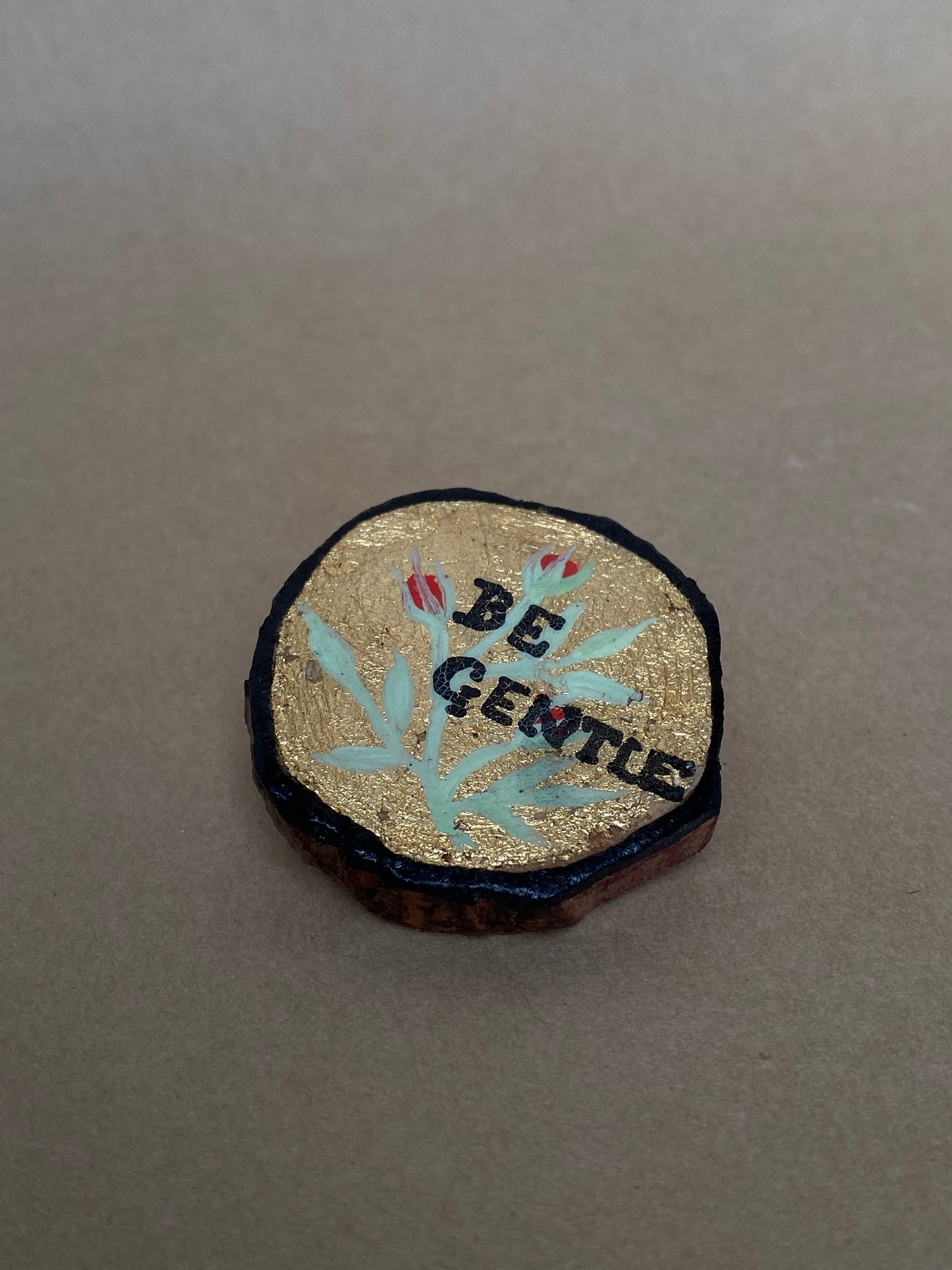 Be Gentle - Pin