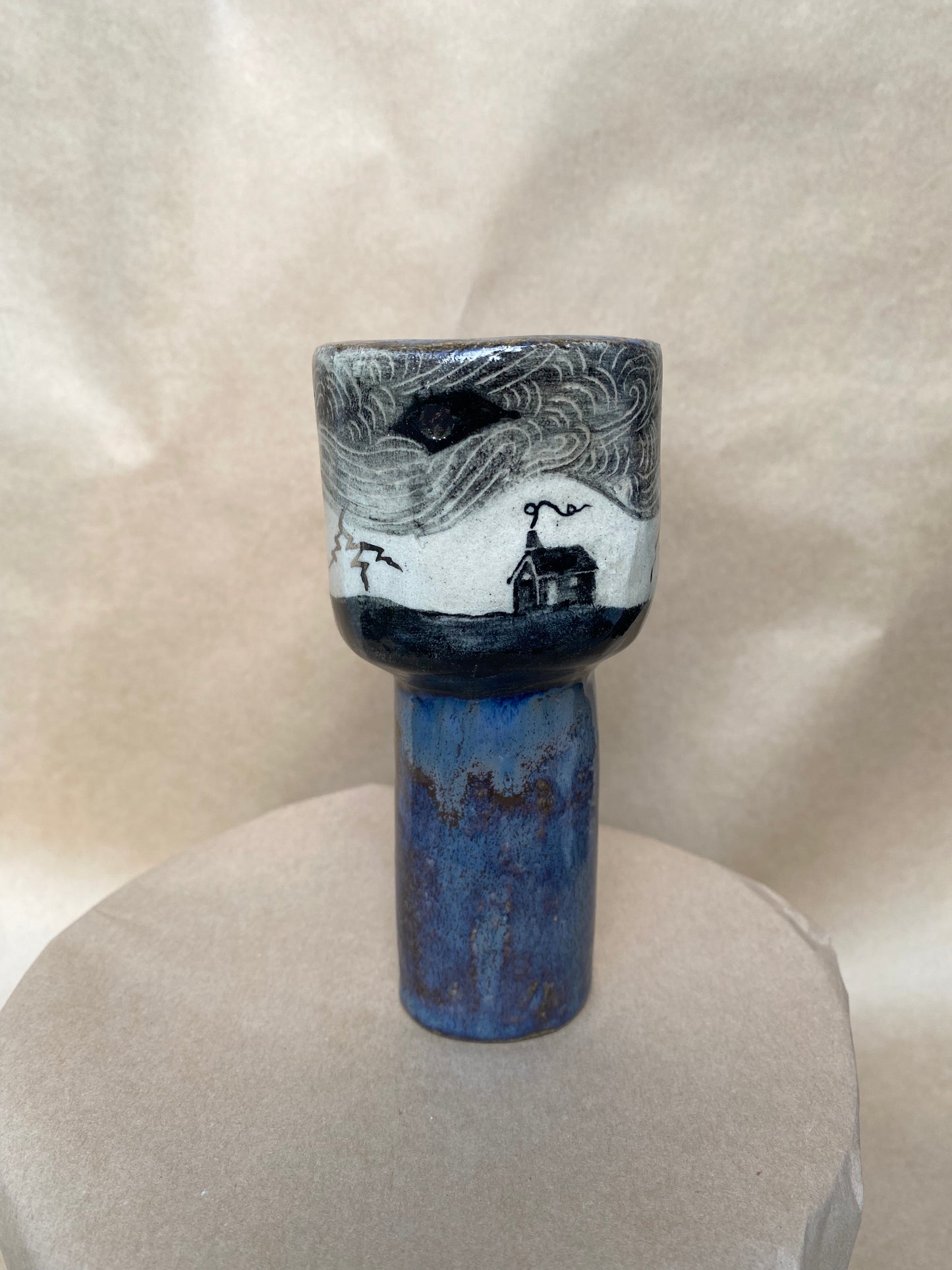The storm - Candle Chalice