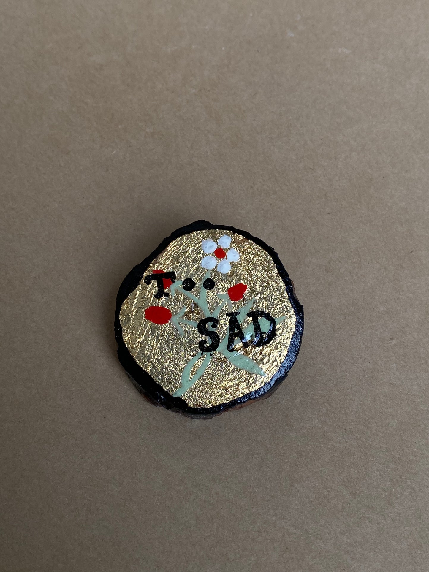 Too Sad Strawberries - Pin
