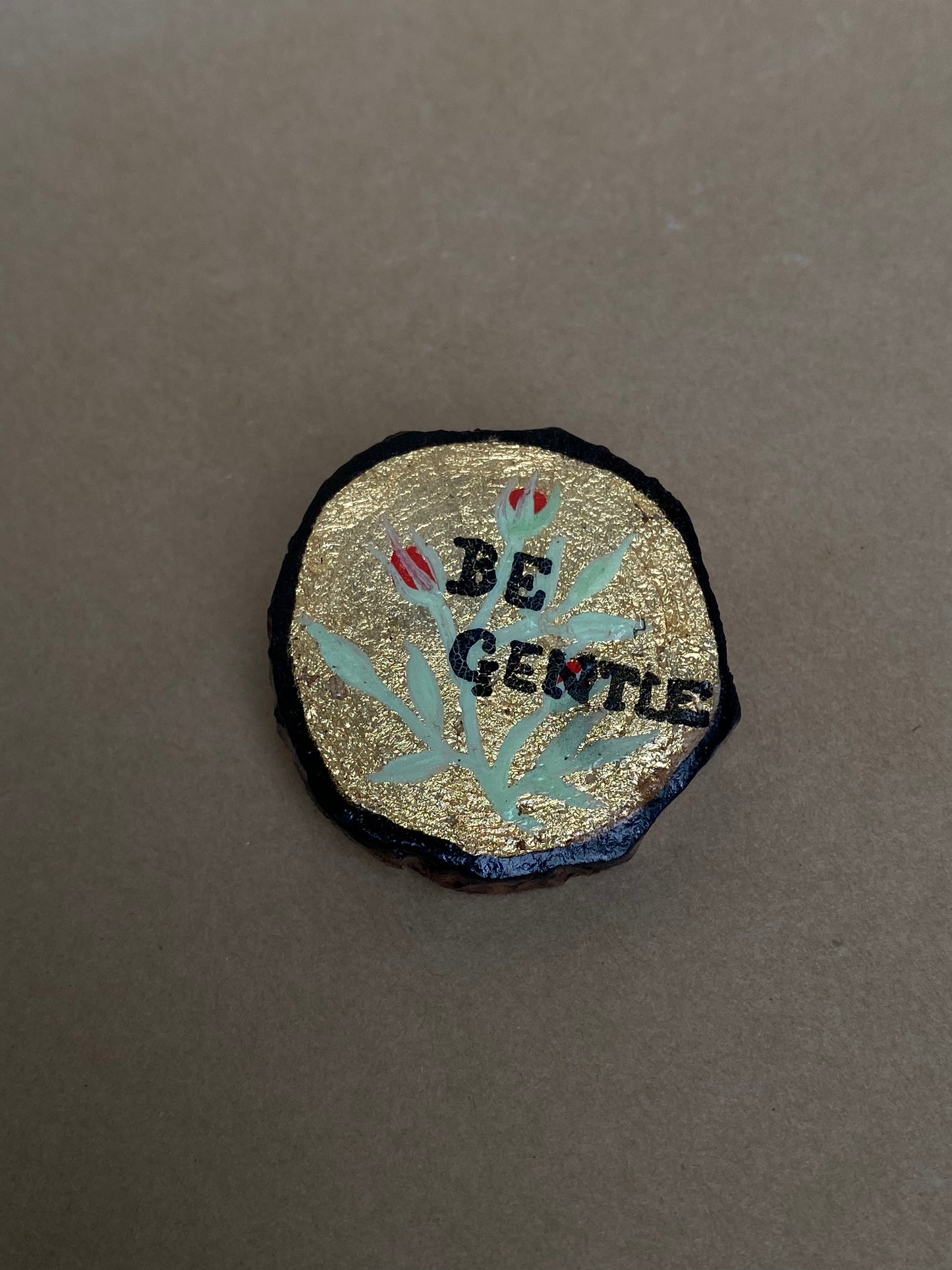 Be Gentle - Pin