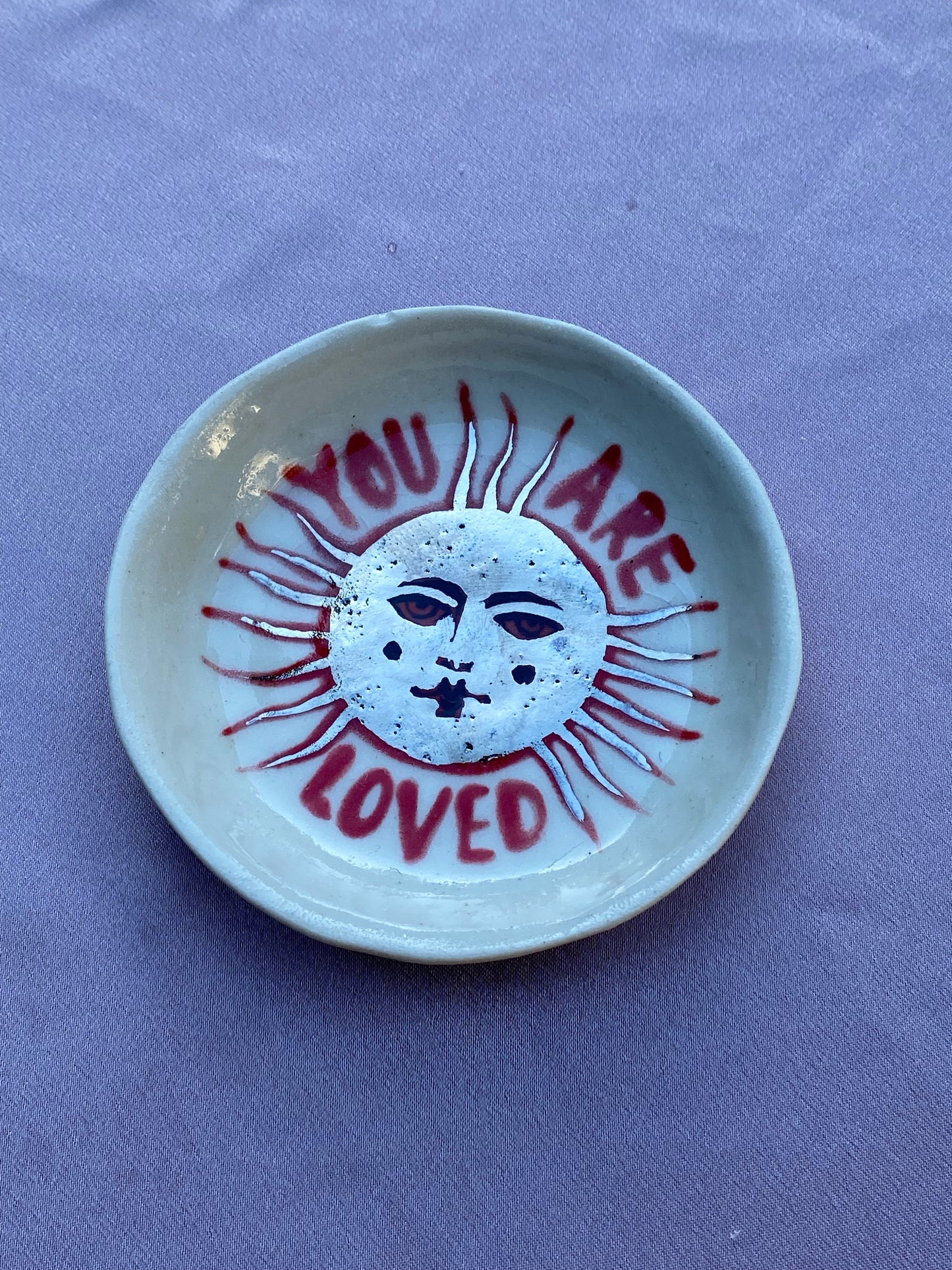 You are loved Moon - Small Dish