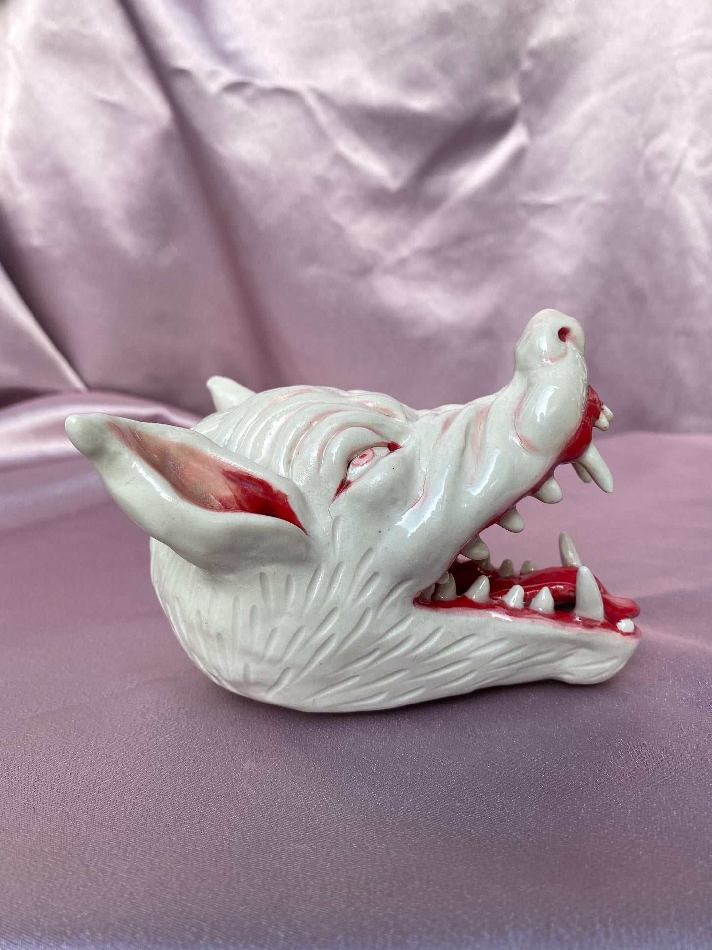 White Wolf - Ashtray / Incense Holder