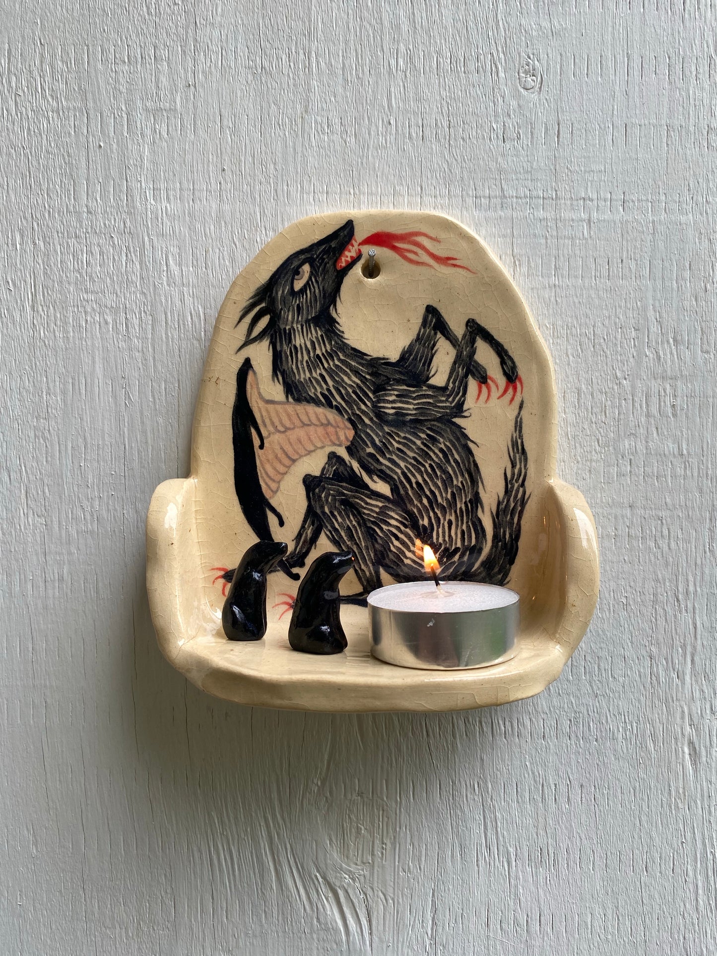 Divine Wolf - Mini Altar and Beasts