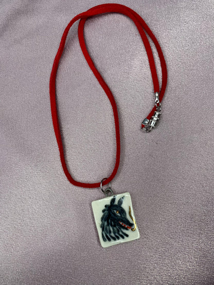Golden Breath - Charm necklace