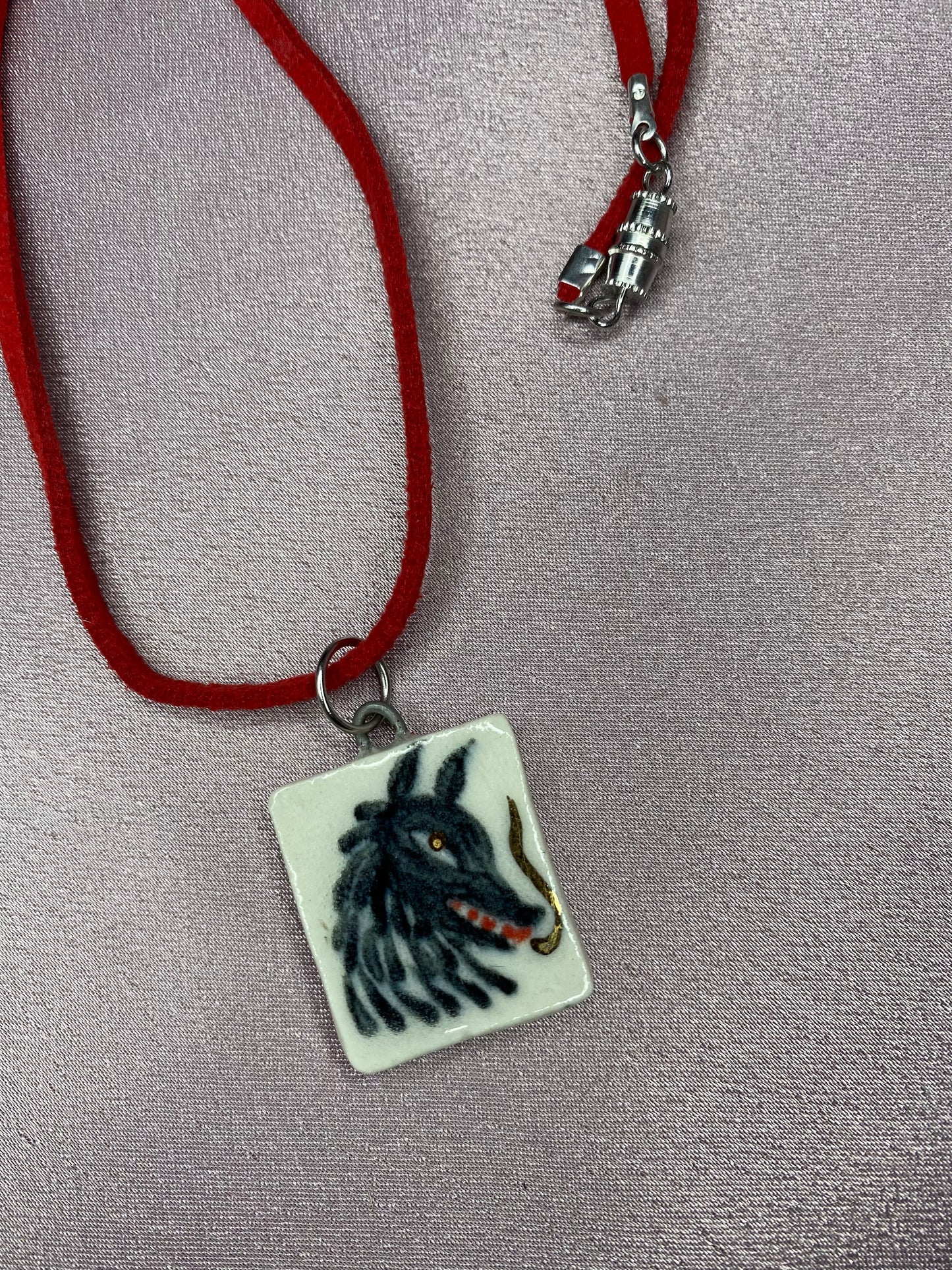 Golden Breath - Charm necklace