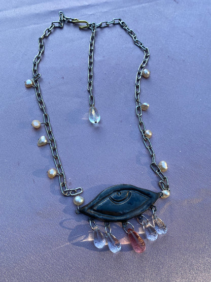 Eye-cicles  - Talisman Necklace
