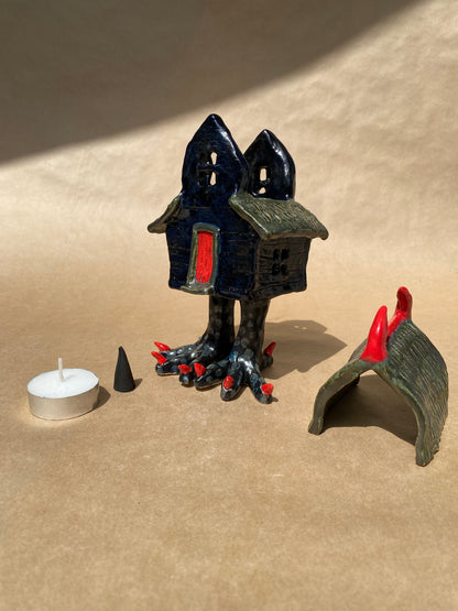 Buba Yaga’s House - Candle holder/Incense Burner