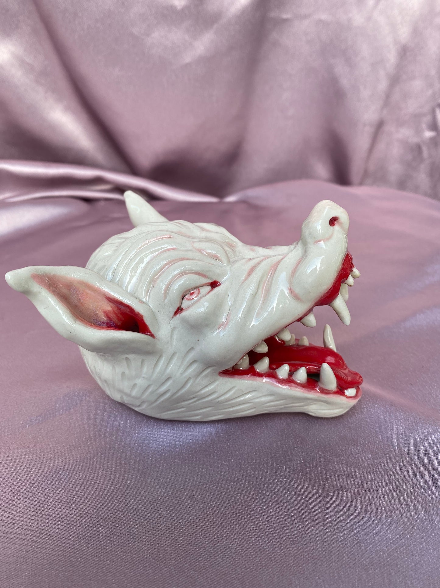 White Wolf - Ashtray / Incense Holder