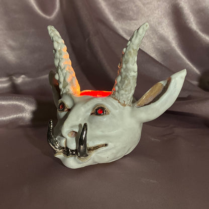 Frost Demon Candle Holder