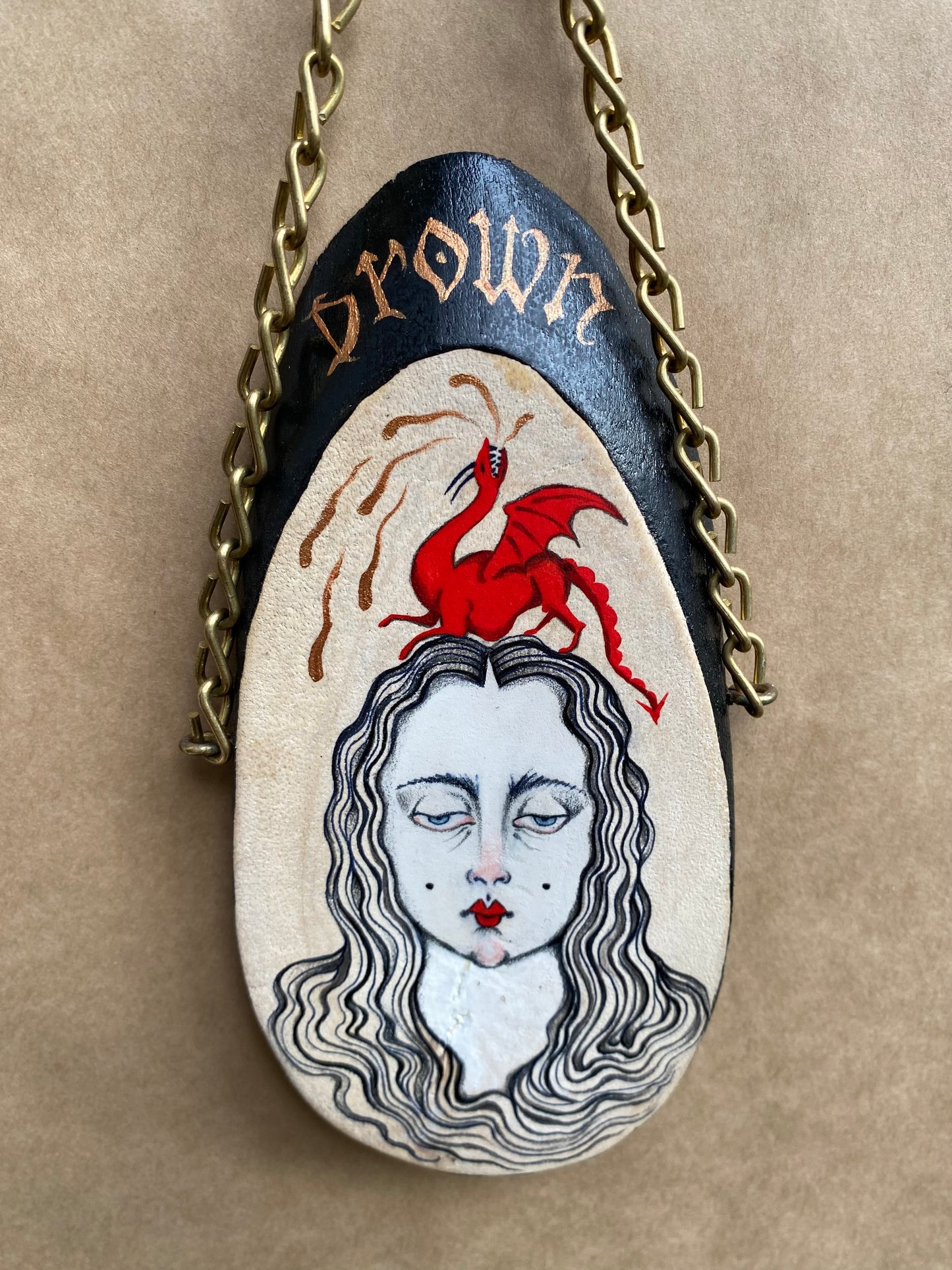 DROWN - Original wall ornament