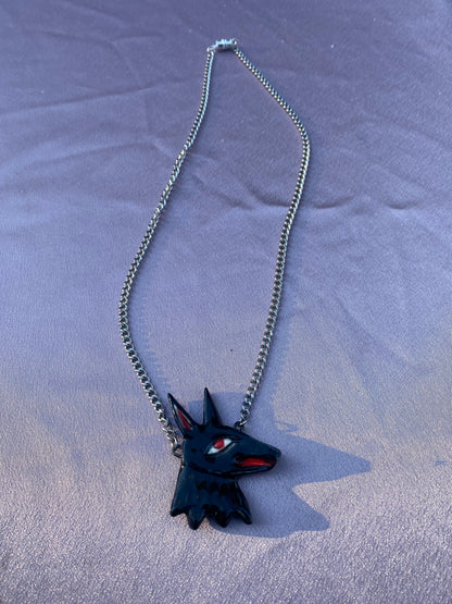 Wary Wolf - Talisman Necklace