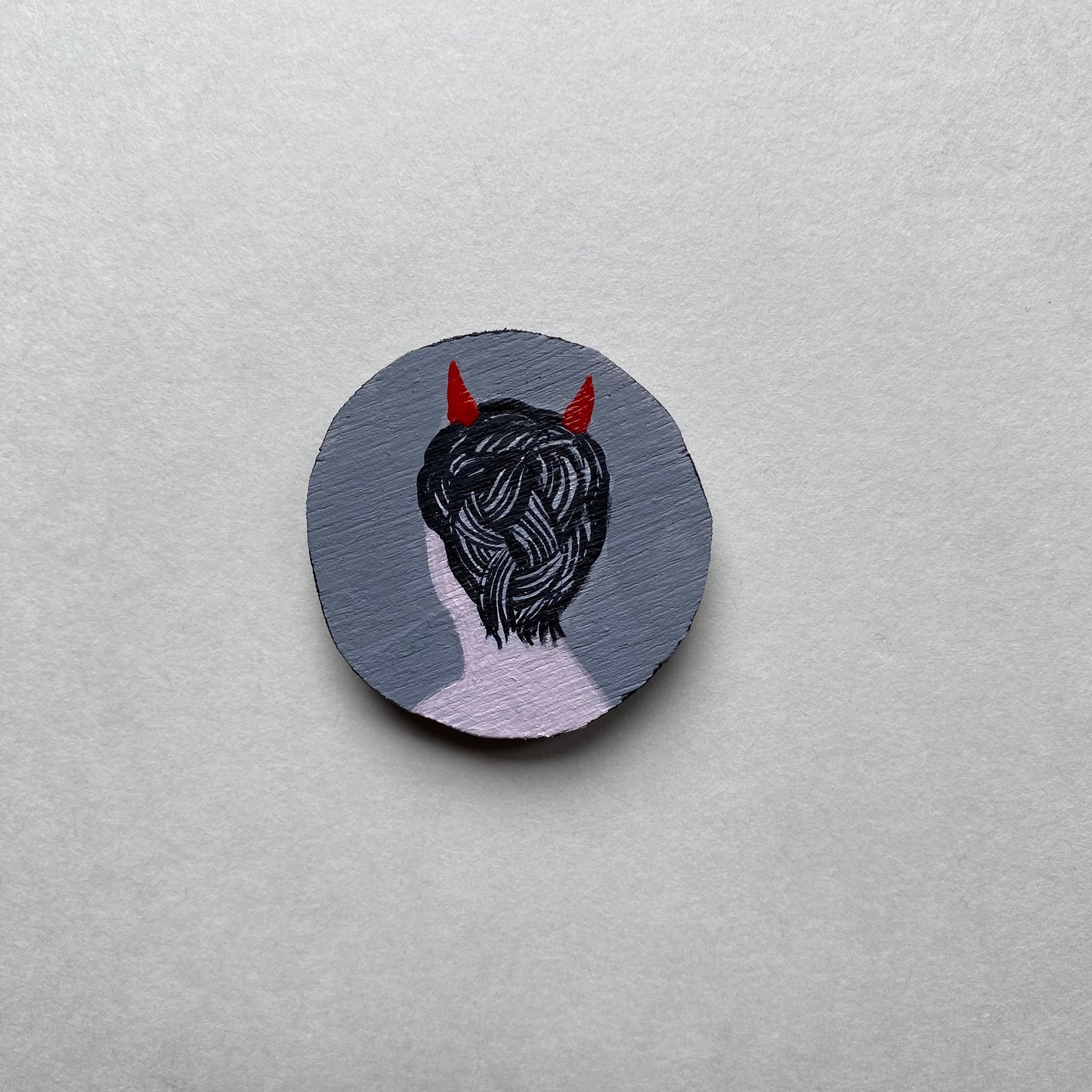 The Devils Hair-Do - Pin